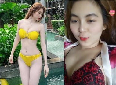 Nguyen Thi Huong monta um enorme pau do vizinho